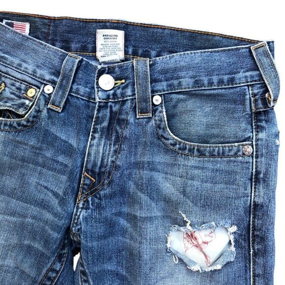 True Religion Jeans Size 29 RICKY Blue - Picture 8 of 8